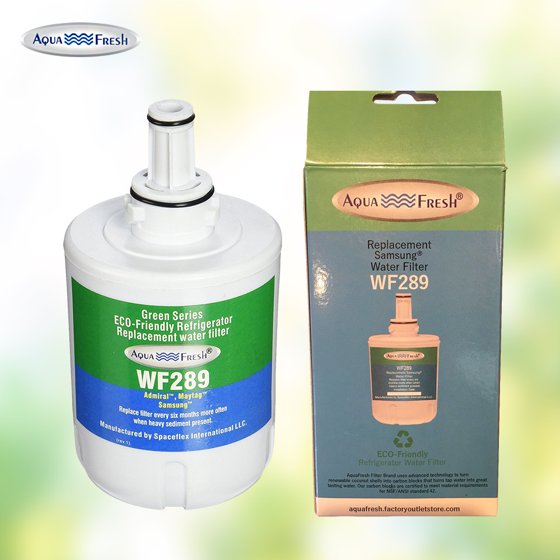 replacement aqua fresh da29 00003g wf289 water filter for samsung