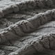 thumbnail image 4 of Manta COOVA King, 229 x 259 cm, felpa sherpa gris, 4 of 5