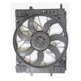 thumbnail image 2 of KarParts360 For Mercedes-Benz E200/E300 2019 20 21 22 2023 Radiator And Condenser Fan | With One Big Fan | 3.0 Liter L6 | Replacement For MB3115142, 2 of 4