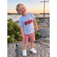 thumbnail image 4 of BemeyourBBs Toddler Baby Boy Crayfish Outfit Baby Boys Summer Clothes Cute Lobster Embroidered Short Sleeve T-shirts and Pokcets Plaid Shorts Set Toddler Boys 2 Piece Summer Outfit, 4 of 9