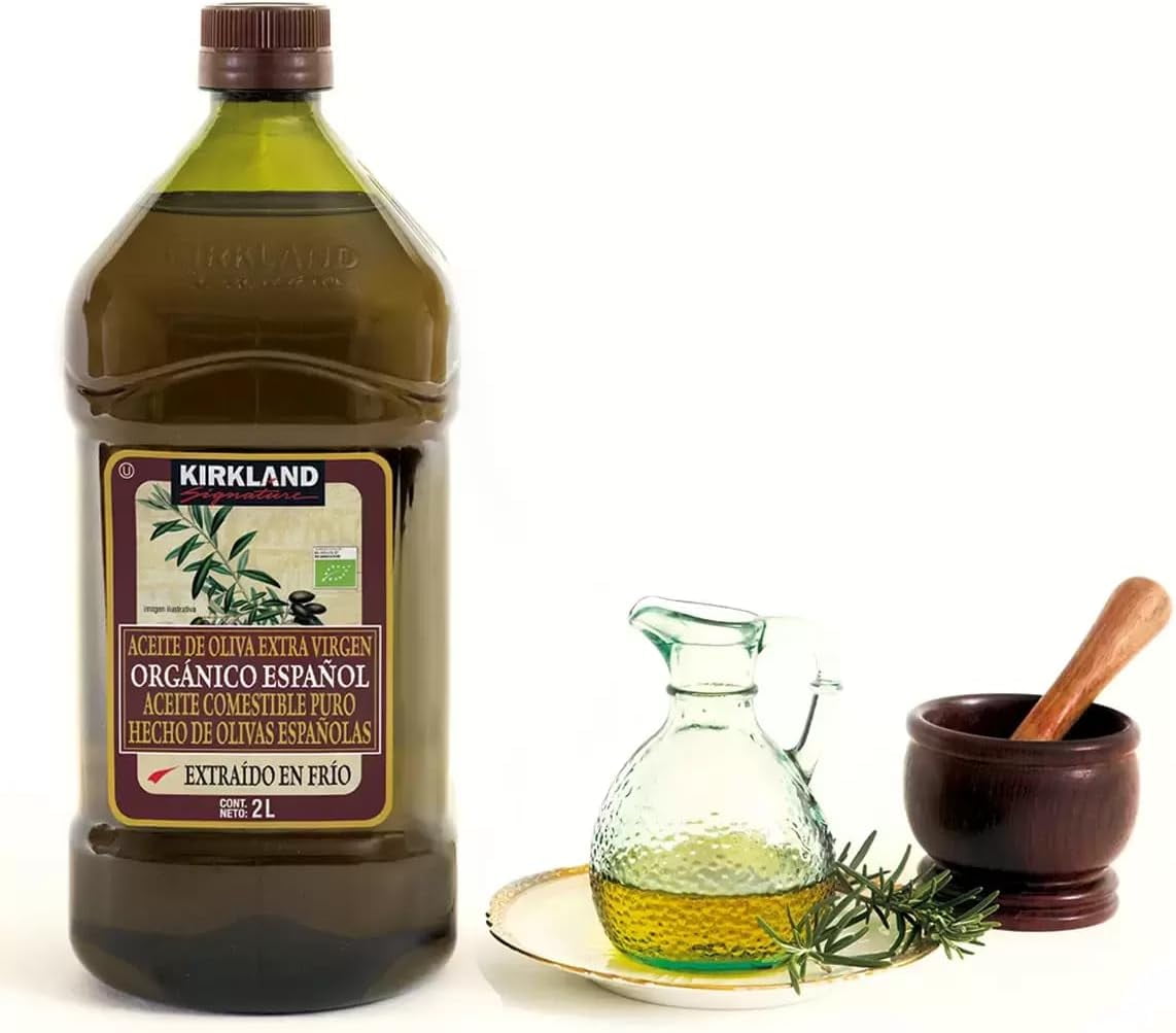 Kirkland Signature Organic Cold Pressed Extra Virgin Olive Oil - 2 L