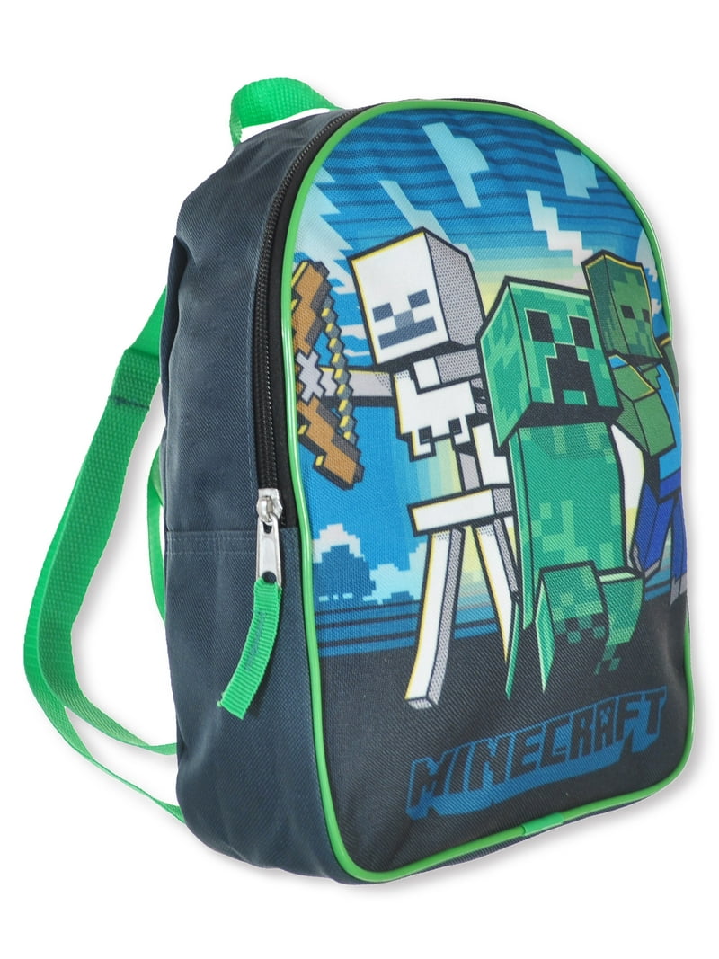 Minecraft Kids Small Mini Backpack School Bookbag for Toddlers