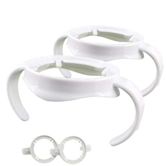 2pcs Baby Bottle Handles Bottle Grip Handle for Avent Natural Wide Mouth PP Glass Baby Feeding Bottles Baby Bottle Accessories