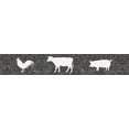 thumbnail image 2 of Rae, Marla 24x7 White Modern Wood Framed Museum Art Print Titled - Farm Livin is the Life for Me, 2 of 4