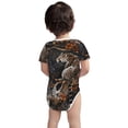 thumbnail image 2 of Rocae Leopard On Tree Branch for Baby Cotton Short-Sleeve Bodysuits for Unisex Onesies Bodysuit-12 Months, 2 of 7