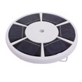 thumbnail image 1 of Solar Power Flag Pole Light 26-LEDs Practical Flagpole Downlight Useful Lighting Tool for Outdoor Outside with Hook (White), 1 of 7