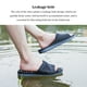 thumbnail image 3 of Zapatillas de Baño Qarigey para Hombre y Mujer Sandalias de Playa Transpirables Azul/Naranja, 3 of 6