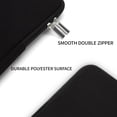 thumbnail image 4 of Herunwer 14 Inch Laptop Sleeve Protective Case Soft Lining Padded Zipper Cover Carrying Bag Compatible, 4 of 6