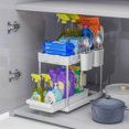 thumbnail image 2 of 2 Shelf Under Sink Organizer w/ Drawer - N/A, 2 of 5