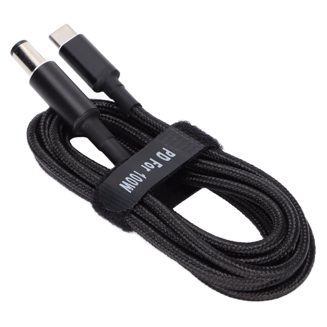 Cable de alimentación para computadora portátil, cable de alimentación PD de carga rápida para computadora portátil JORINDO para computadora portátil Dell, cable de carga rápida con acabado de lujo