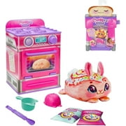 Cookeez Makery Cinnamon Treatz Pink Oven with Bonus Toasty Treatz Toaster with Scented Plush, Interactive Plush, Styles Vary, Ages 5+