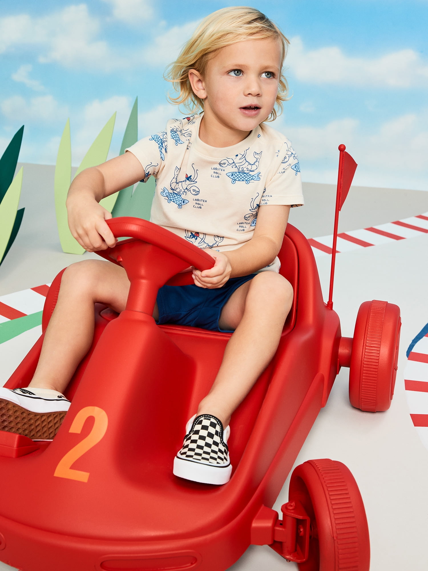 Garanimals Newborn, Baby & Toddler Boy Cotton Short-Sleeve Graphic T-Shirts, 3-Pack, Sizes 0-6T