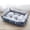 Blue L, variant on Cat Beds for Indoor Outdoor Small Dog Bed Self Warming Cat Beds Mat Warm Pet Pad Portable Cat Dog Mattress for Medium Small Pets Yellow L