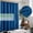 Navy, variant on Yiannan Waterproof Fabric Shower Curtain Liner with 3 Magnets,Machine Washable,Mold Resitant,72x72inch,Navy