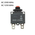 thumbnail image 4 of Fusible à Bouton de Réinitialisation 10x 10A amp Fusible Thermique de Surcharge HT-01-A WP-01, 4 of 4