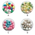 thumbnail image 4 of 18Pcs Easter Eggs Plastic Fake Eggshell Decorative Simulation Hanging Ornament Toy Party Prop, PP Bag Packaging, 4 of 8