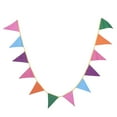 thumbnail image 5 of Colorful Pennants3.6m Double-Side Colorful Flag Wedding Bunting Pennants Tried and Trusted, 5 of 5