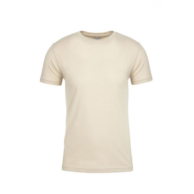 Next Level - Camiseta con cuello redondo para adultos unisex (Crema)