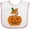 White and Pink, variant on Inktastic Halloween Chihuahua Pumpkin Boys or Girls Baby Bib