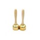 thumbnail image 4 of 2pcs Wooden Handle Copper Plated Bell Classical Orff Musical Instrument Performance Supporting Vocal Percussion Instruments, 4 of 5