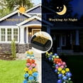 thumbnail image 3 of SHIKAN Solar Outdoor Lights Waterproof, Flower Stake Lights for Garden Decor, Pathway Lights for Lawn Backyard Walkway Patio Yard Decoration Landscape Lighting Auto on/off, Festival Gift Yellow Rose, 3 of 7