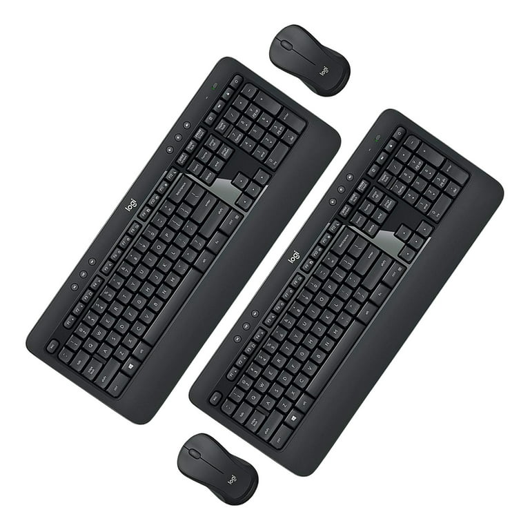 Logitech MK540 Advanced Keyboard Mouse Combo Travel Home Modern Bundle for PC & Laptop, Pack of 2 - Walmart.com