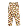 thumbnail image 4 of Daiia Hot Dog 7 Women's Sleep Pant with Pockets and Drawstring,Pajama Pants-Small, 4 of 9