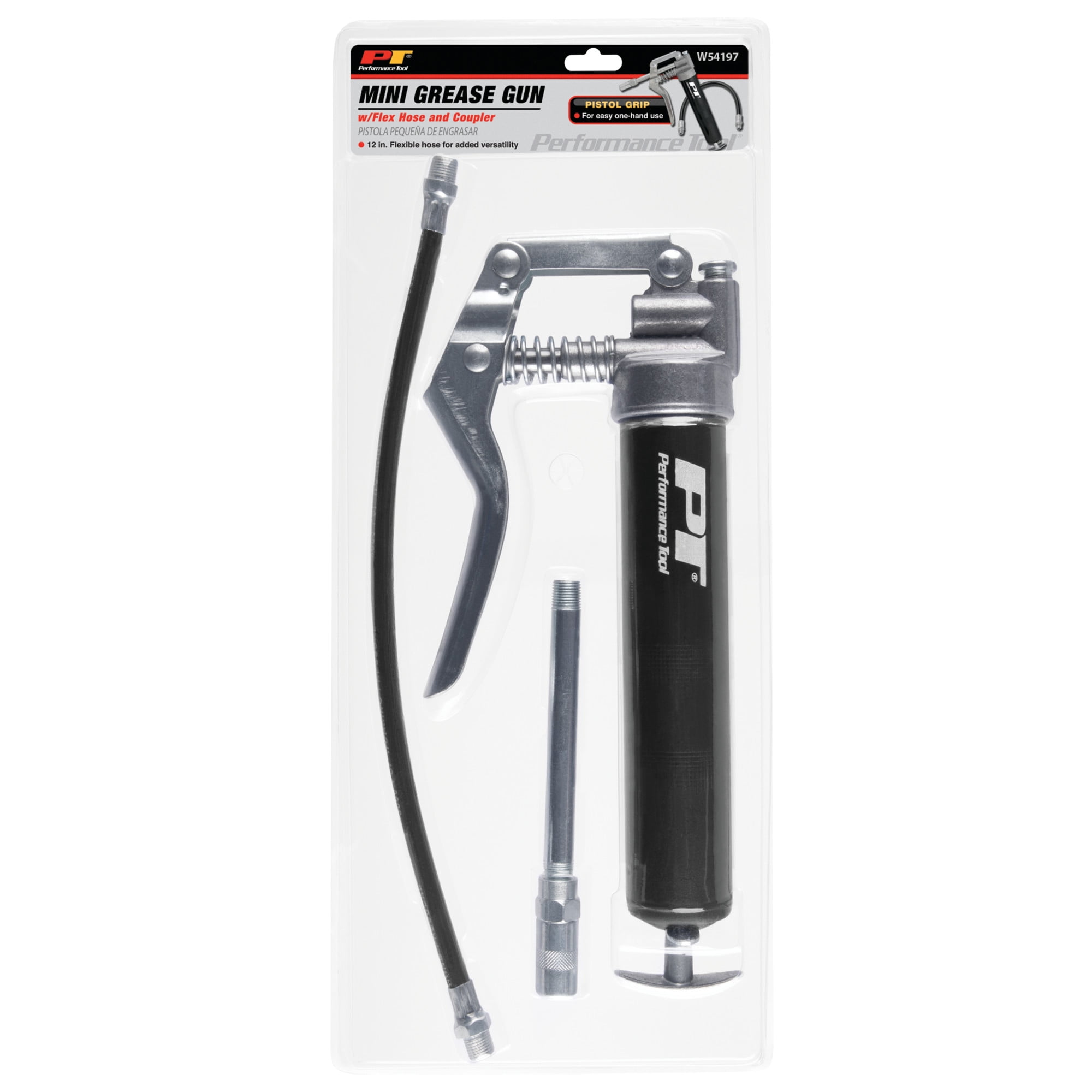 Performance Tool W54197 3 oz. Grease Gun w/ Flex Hose