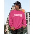thumbnail image 2 of Florida Varsity Style Sweatshirt Men -Image by Shutterstock, Male Small, 2 of 4