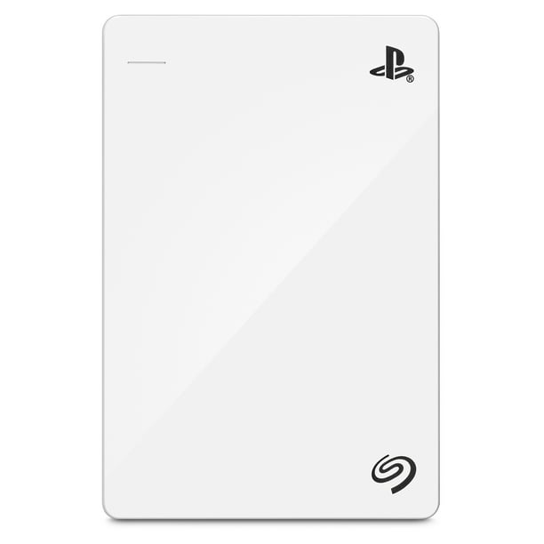 Seagate Game Drive for PlayStation Consoles 4TB Portable Hard Drive USB 3.0 Officially Licensed - White - Walmart.com