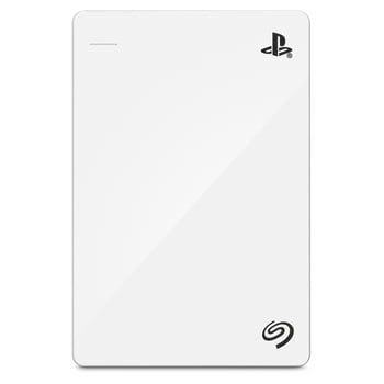 Seagate Game Drive for PlayStation Consoles 4TB External Portable Hard Drive USB 3.0 Officially Licensed - White