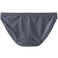 thumbnail image 3 of TANBOM Men's Bulge Enhancing Triangle Thong Nylon Underwear Gray L 1-Pack, 3 of 6