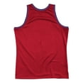 thumbnail image 3 of Men's Mitchell & Ness  Red Philadelphia 76ers Hardwood Classics Blown Out Fashion Jersey, 3 of 3