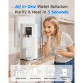 thumbnail image 2 of Waterdrop K19H Countertop Reverse Osmosis System, Instant Hot Water Dispenser, Reverse Osmosis Water Filter Countertop, 4 Temperature Options, 4 Stage, No Installation, 3:1 Pure to Drain,, 2 of 8