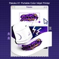 thumbnail image 2 of Graflsoa Pekoko K1 Portable Bluetooth Color Inkjet Printer with Built-in Battery, 600dpi Resolution, Customizable Printing, Compact Design for iOS/Android Devices, 2 of 7