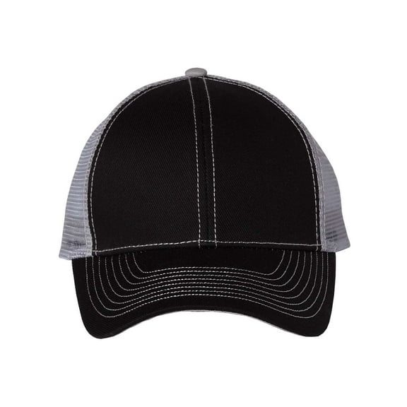 7641 Heavy Cotton Twill Front Trucker Cap