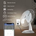 thumbnail image 2 of Enchufe WiFi inteligente Feit Electric de 15 A para interiores con luz nocturna, 2 of 7