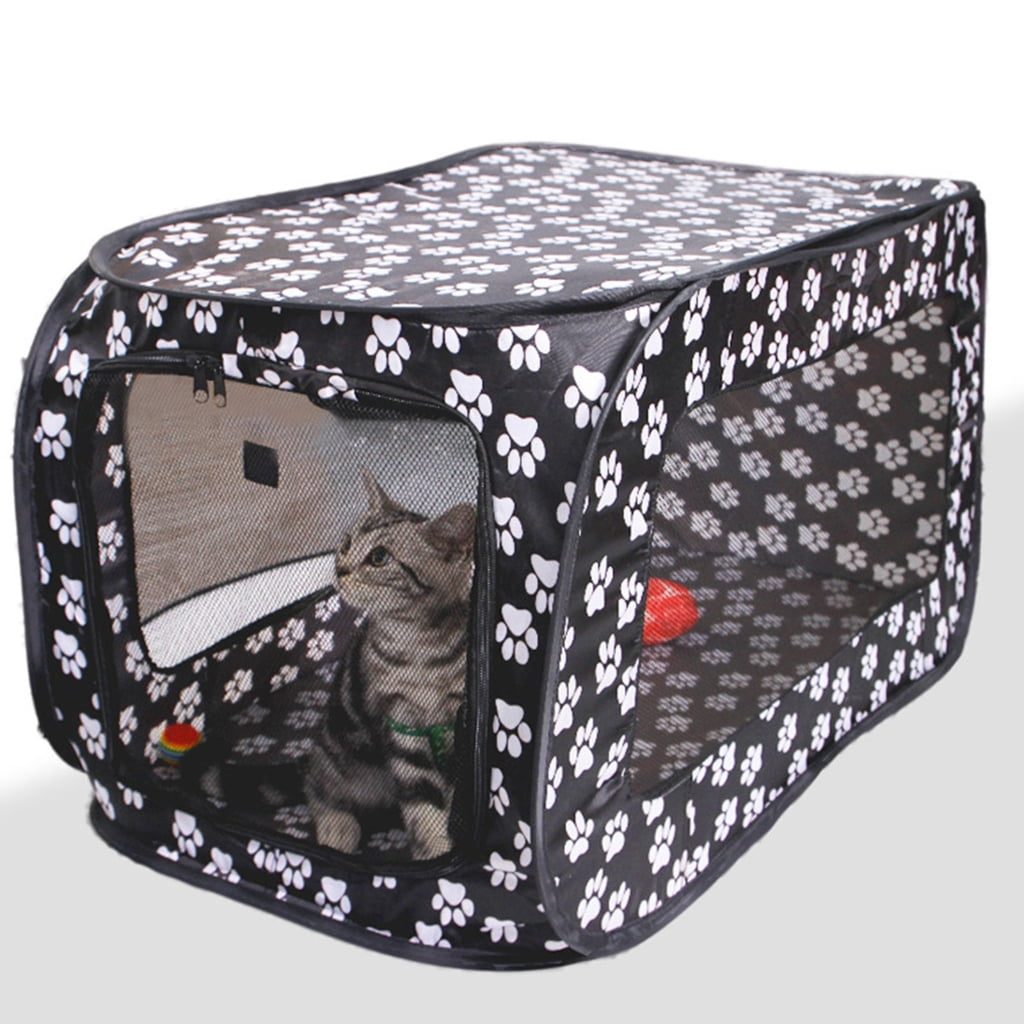BQBQERT Rectangle Tent Small Pet Playpens Escape Dogs Outdoor Kennel House Portable Dogs OxfordEnclosure Travel Tent