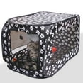 thumbnail image 2 of XISAOK Rectangle Pets Playtent Puppy Cloth Kennel Cats House Tent for Outdoor Indoor, 2 of 9