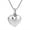 Gray 18 inch, variant on Sweet Love Small Heart Sterling Silver Locket  Necklace