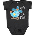 thumbnail image 3 of Inktastic Little Co-pilot Cute Helicopter Boys or Girls Baby Bodysuit, 3 of 5