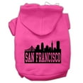 thumbnail image 5 of Pet Dog  Cat Hoodie Screen Printed, "San Francisco Skyline", 5 of 10