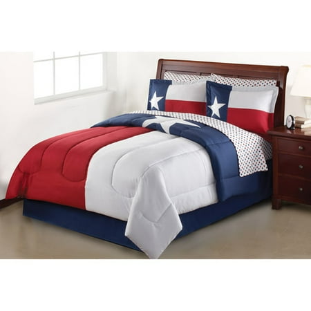Mainstays Coordinated Bedding Set, Texas Star