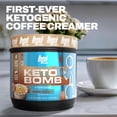 thumbnail image 5 of BPI Sports Keto Bomb Coffee Creamer - Supports Energy and Hydration - MCT and Electrolytes - with Calcium - Caramel Macchiato, 18 Servings, 5 of 7