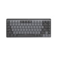 thumbnail image 1 of Teclado Logitech  LOGITECH MECANICO MX MINI GRAPHITO GRIS  BLUETOOTH 920-010846, 1 of 5
