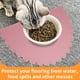 thumbnail image 5 of Estera de silicona para alimentación de mascotas, mantel individual para perros y gatos, esteras impermeables antideslizantes para cuencos para mascotas, 5 of 6