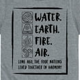 thumbnail image 3 of Avatar - The Last Airbender - Elements Harmony - Kids YOUTH SHORT SLEEVE TEE, 3 of 5