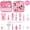 Pink, variant on Baby Healthcare and Grooming Kit, 25 in 1 Baby Grooming Kit with Hair Brush Comb, Nail Clipper, Nasal Aspirator, Baby Essentials as a Newborn,Best Gifts for Infant Girls Boys,Blue