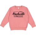 thumbnail image 2 of Inktastic From Nashville, Tennessee State Capital Distressed Text Toddler Sweatshirt, 2 of 4