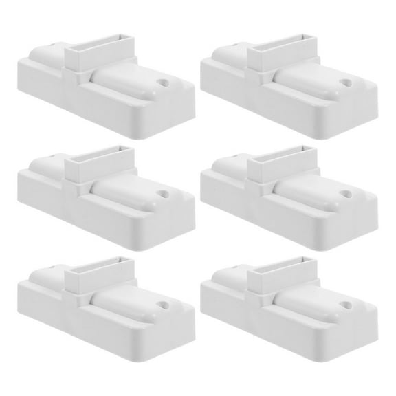 HOMEMAXS 6pcs Courtyard Fence Support Brackets Garden Fence Bases Room Divider Support Yard Fence Stand Holder Garden Trellis Stand Privacy Screens Holder